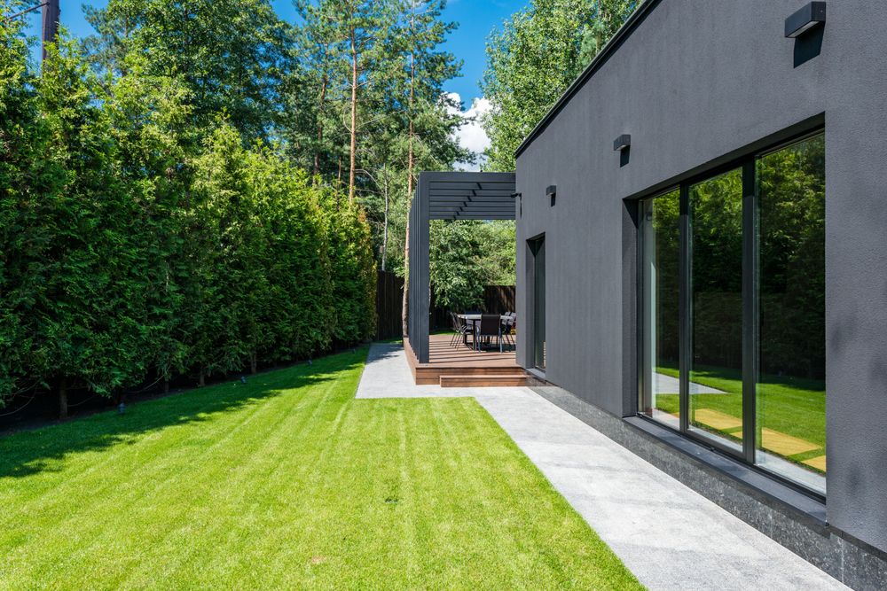 Modern house exterior